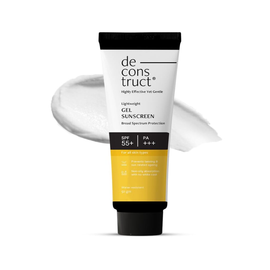 Sunscreen for oily skin