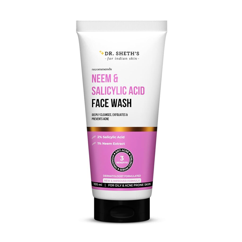 Face wash for oily acne prone skin